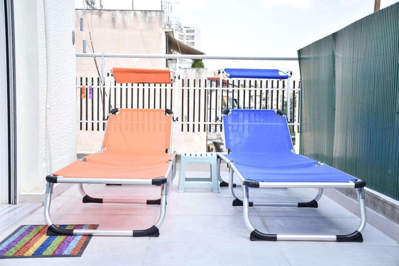 Top 6Th Floor With Big Balcony In Central Athens! Apartman Kültér fotó